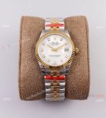 (TW) Swiss Copy Rolex Oyster Perpetual Datejust Watch White MOP Face 31mm